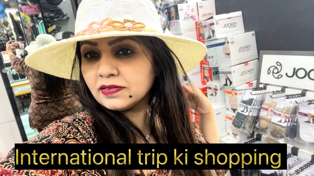 International trip ki shopping ||dr.lajja patel 