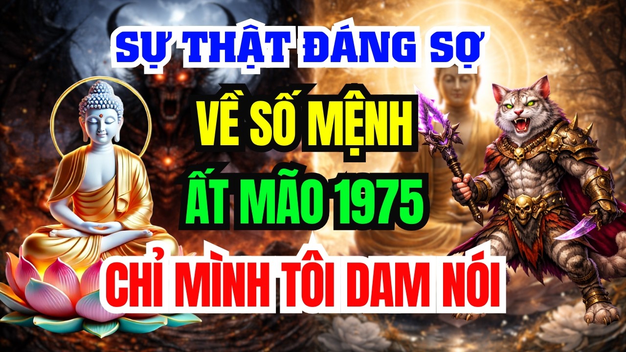 Thầy Pháp Hòa Tiết Lộ Về Căn Số Tuổi Ất Mão 1975, Tiền Vận Gian Khổ Vất Vả - Hậu Vận Mới Giàu Sang.