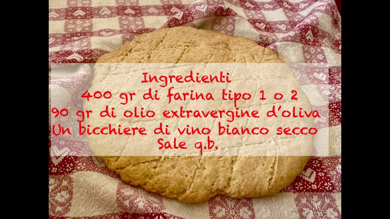 La pizza scima abruzzese