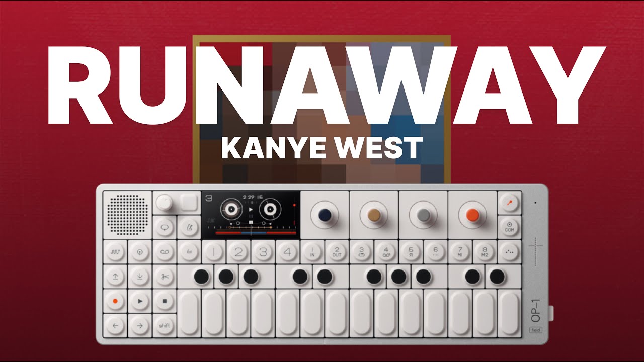 'Runaway' by Kanye West ft. Pusha T (Teenage Engineering OP-1 Field Loop Cover)