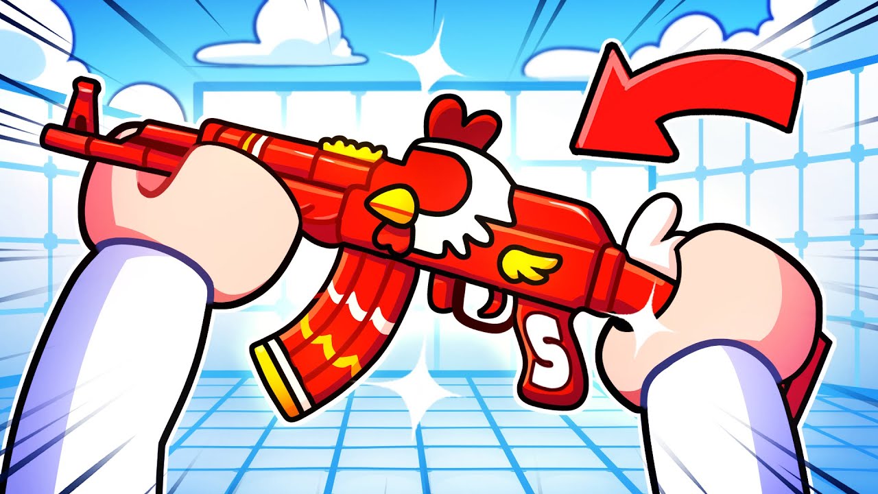 J'ai créé des ARMES de YOUTUBER dans Roblox Rivals !