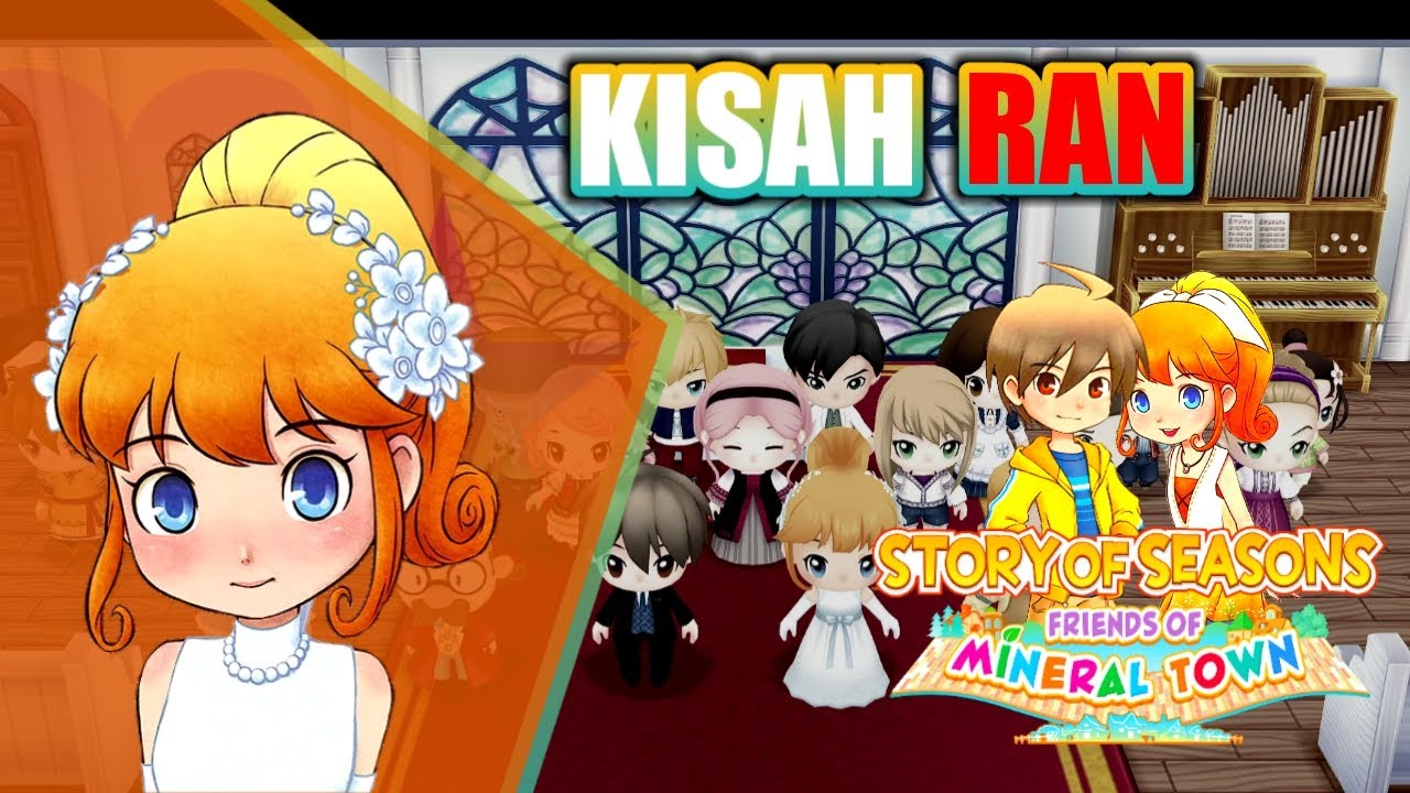CARA MENIKAHI RAN❤️ | HARVEST MOON STORY OF SEASON FRIENDS OF MINERAL TOWN