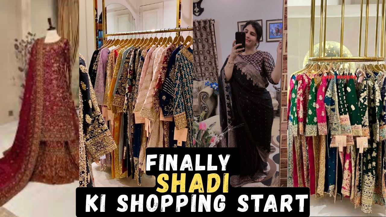 Shadi ki Shopping || Tariqroad bridal boutique|| Bridal &valima dresses 👗