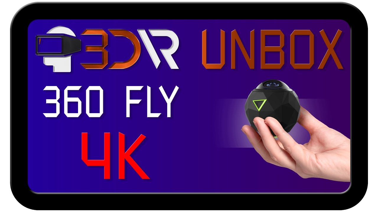 Распаковка камеры 360Fly 4K | 3D-VR - все о виртуальной реальности.