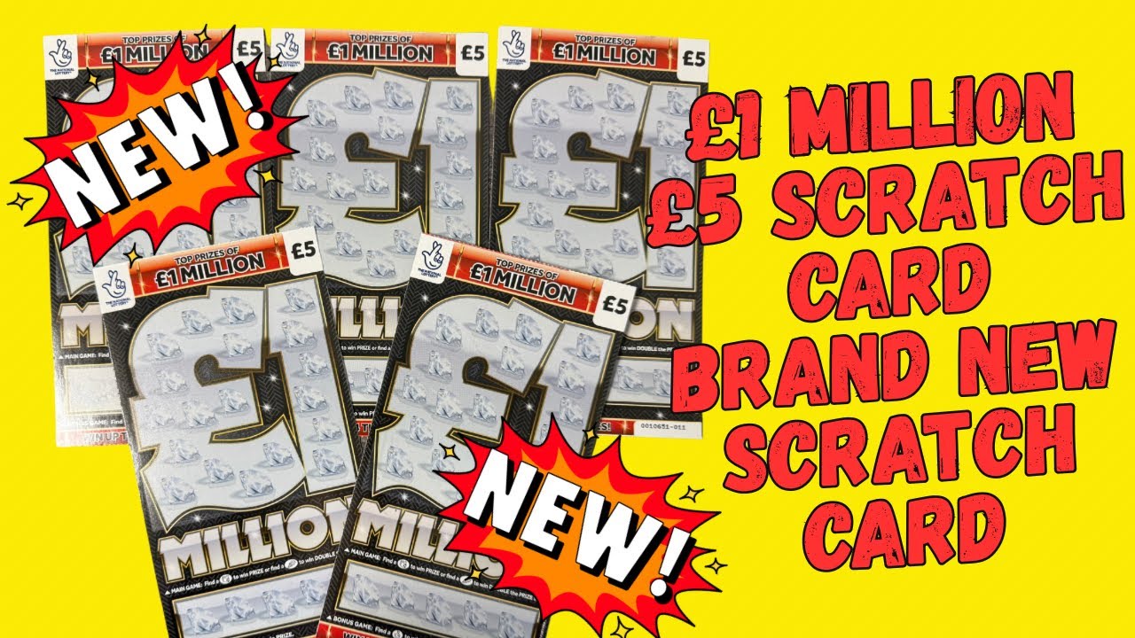 🎉Trying the NEW £5 Scratch Cards from the National Lottery – Big Wins? 🎉