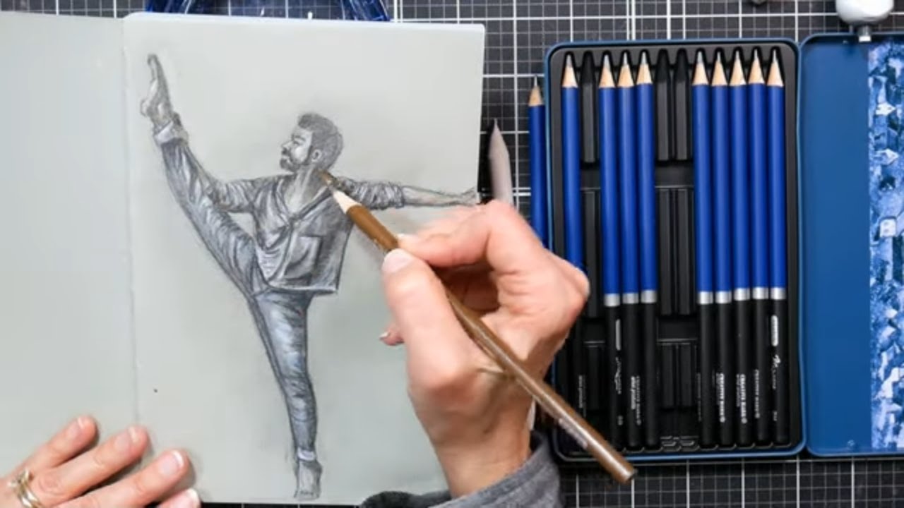 Dancer in Graphite // Sketchbook Sunday