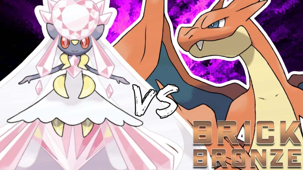 Pokemon Brick Bronze PVP - MEGA DIANCIE IS SO GOOD FOR 2V2 BATTLES!