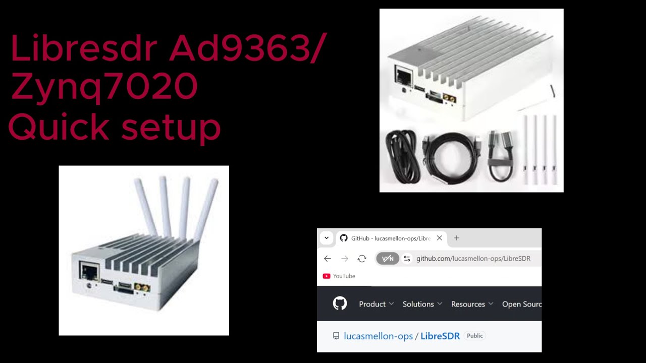 Libresdr quicksetup with Lucasmellon files
