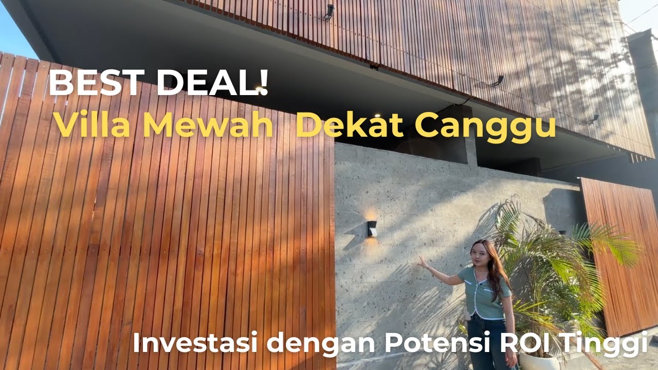 Best Deal! Villa Mewah Bali Dekat Canggu – Investasi dengan Potensi ROI Tinggi
