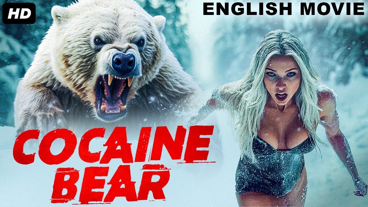 COCAINE BEAR - Hollywood Horror Action Movie In English | Stephanie, Allegra Carpenter | Free Movies