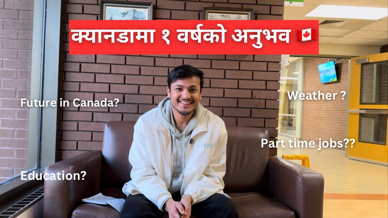 1 year of Experience in Canada as an international student.