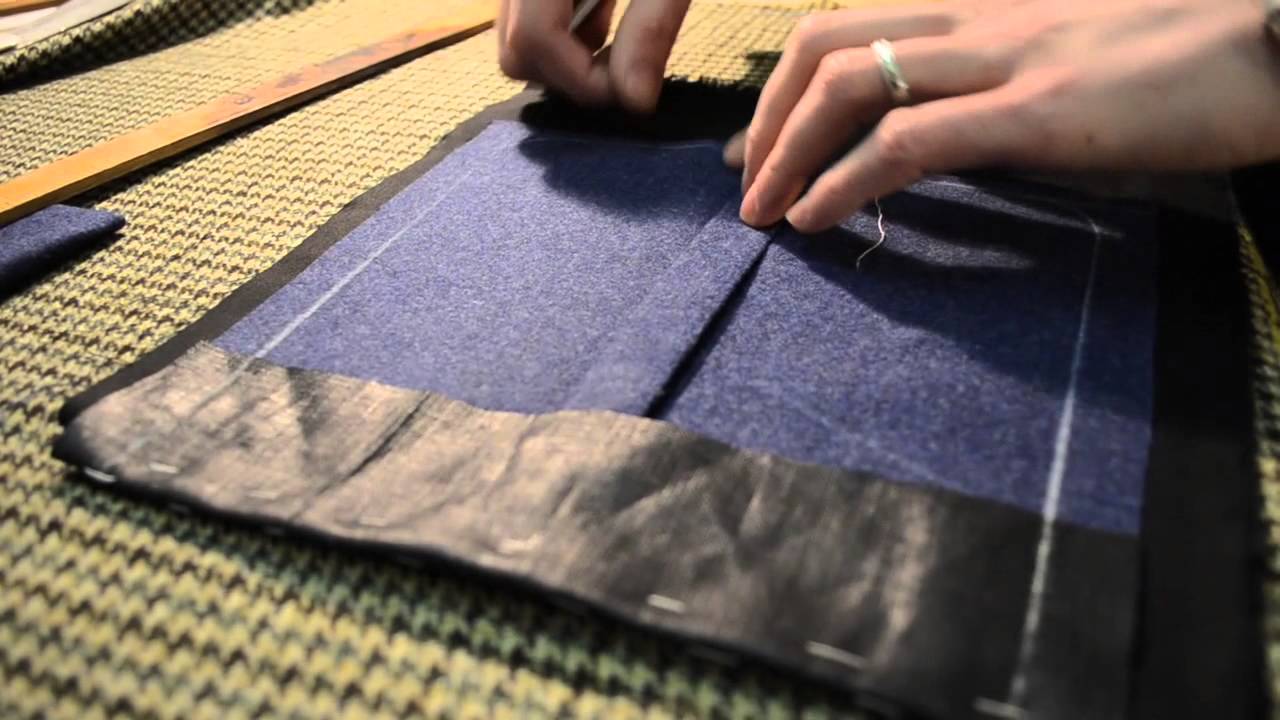 The Making of a Coat #6   Making Patch Pockets