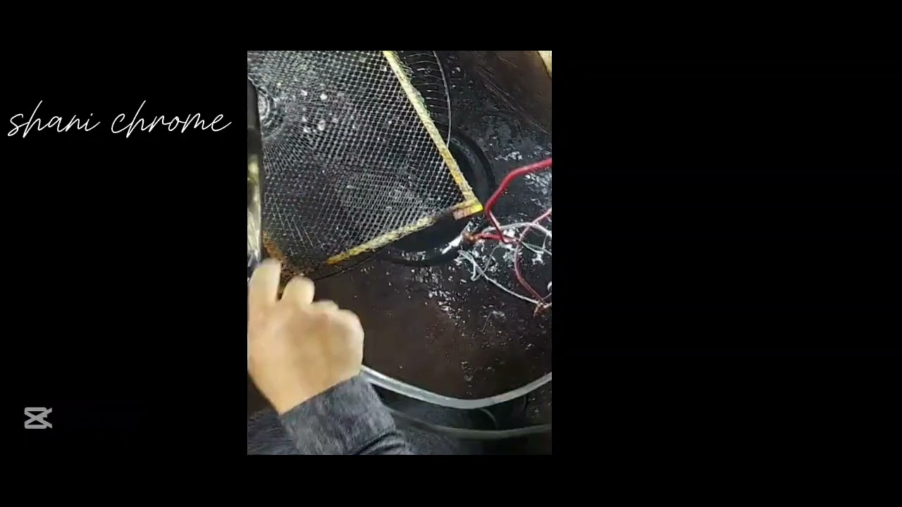 First time hydrochrome spray full process #hydrochrome #spraychrome #chrome #nikel