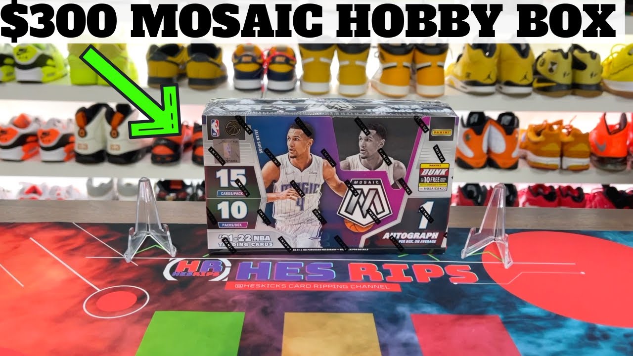 2021/22 Panini Mosaic Basketball Hobby Box: Hoping This Is Good lol.