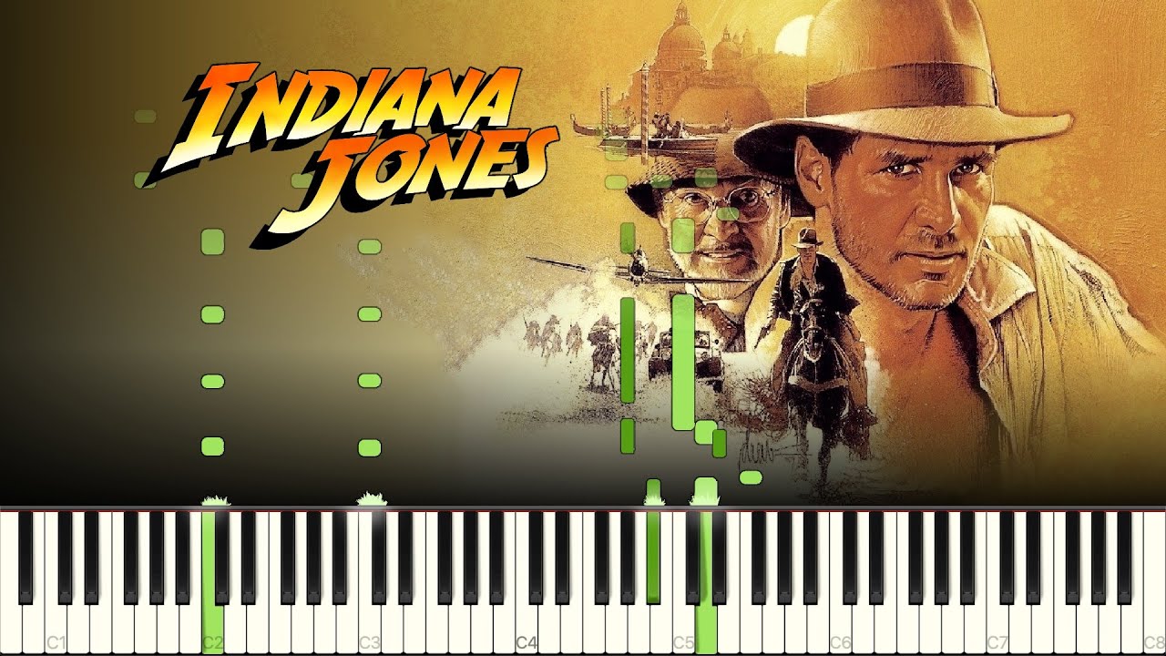 Indiana Jones and the Last Crusade (Piano Tutorial)