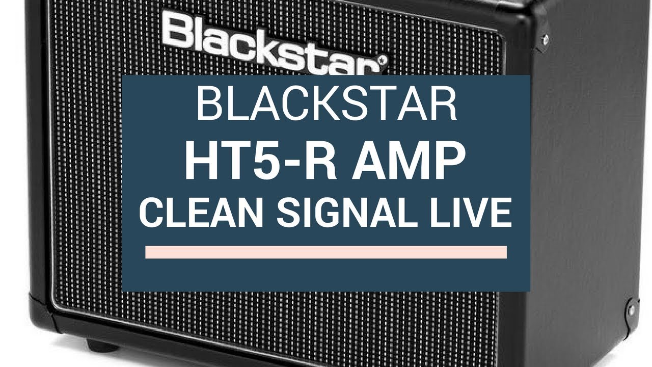 Blackstar HT5-R Combo CLEAN Live Guitar Solo Test by Thomas Geelens