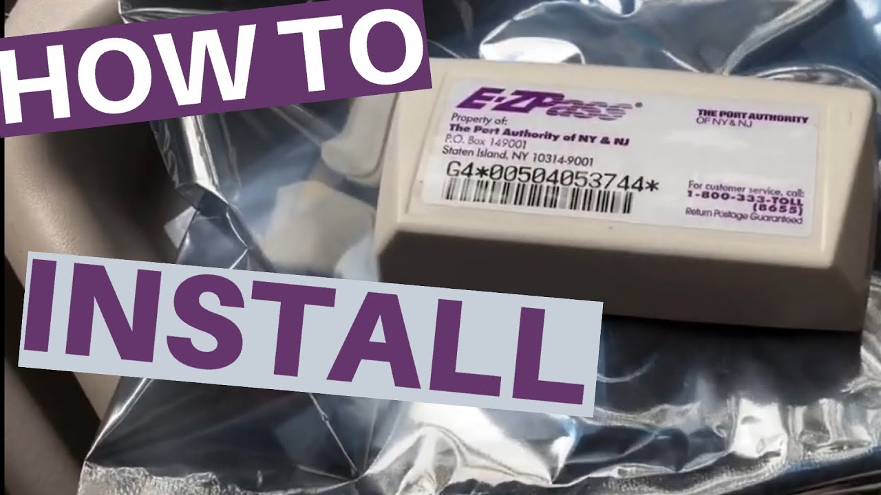 Как установить | Установка E-ZPass (В ЛЮБОМ ШТАТЕ | EZ Pass)