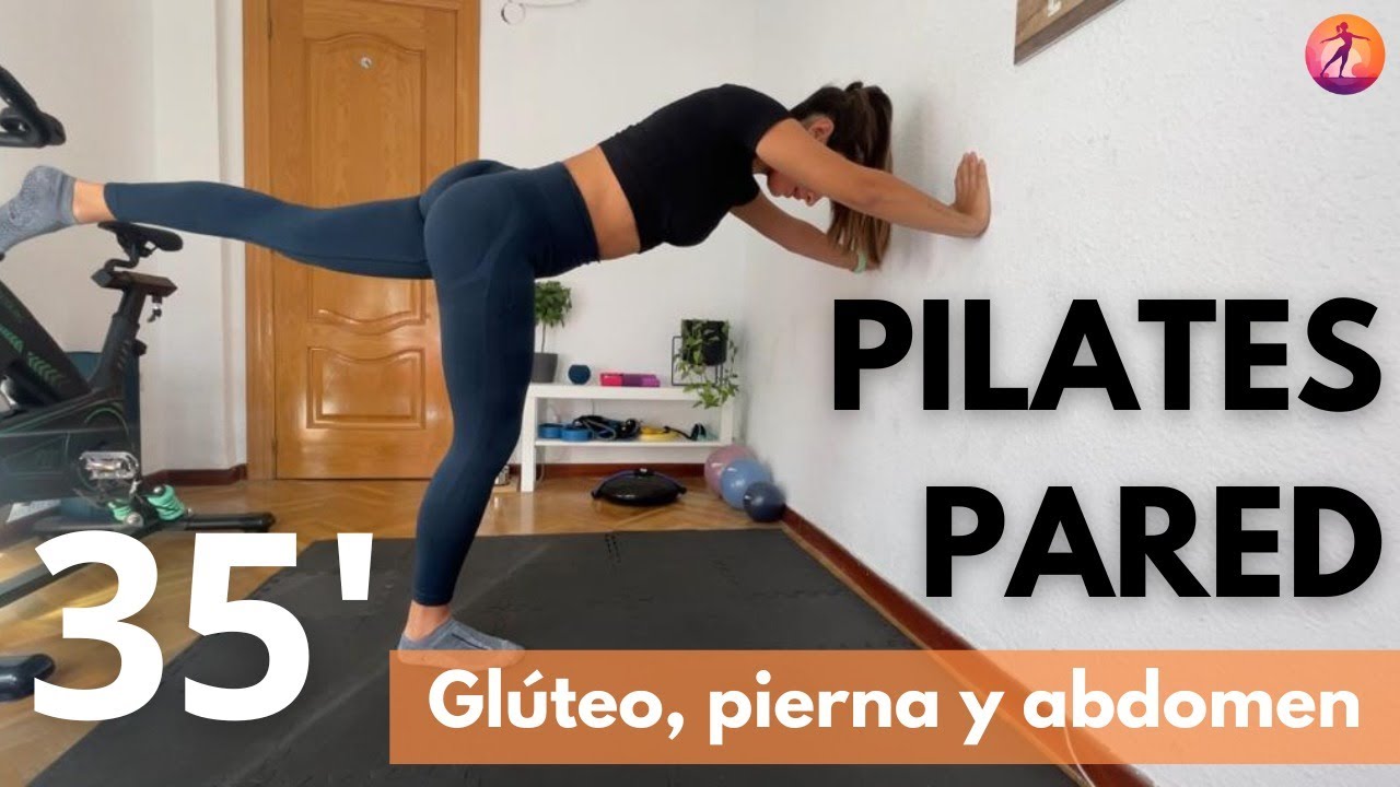 PILATES PARED | 35 MIN | Fortalece cuerpo completo