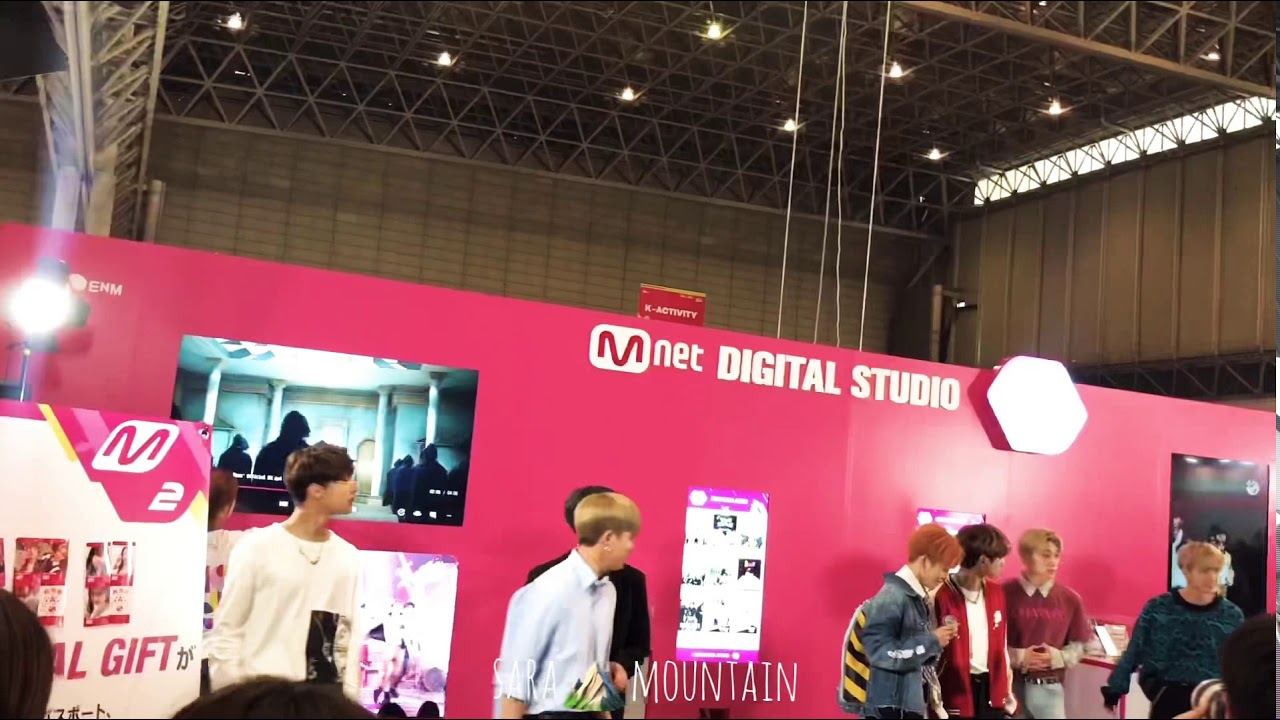 ATEEZ 190519 Kcon Japan convention M2 Booth Say My Name