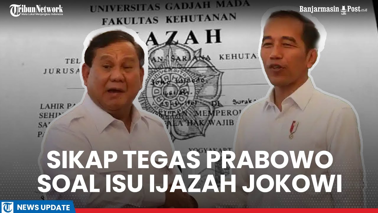 Sikap Prabowo soal Kasus Ijazah Jokowi yang Tak Kunjung Selesai: Tunjukkan Kenegarawanan