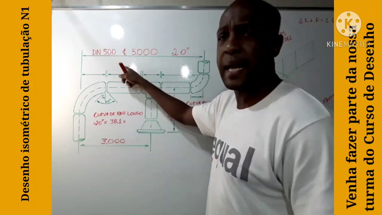 TUBULAÇÃO INDUSTRIAL! Desconto materiais!  Conheça nosso curso (DESENHO ISOMÉTRICO DE TUBULAÇÃO N1)