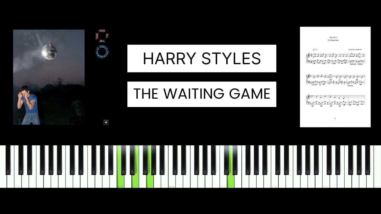 Harry Styles - The Waiting Game (BEST PIANO TUTORIAL & COVER)