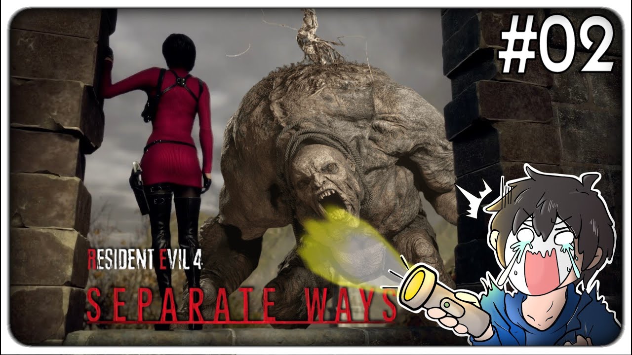 SCONTRO EPICO FRA ADA ED IL GIGANTE MA WESKER VIENE A SALVARCI | Resident Evil 4 Remake DLC #02