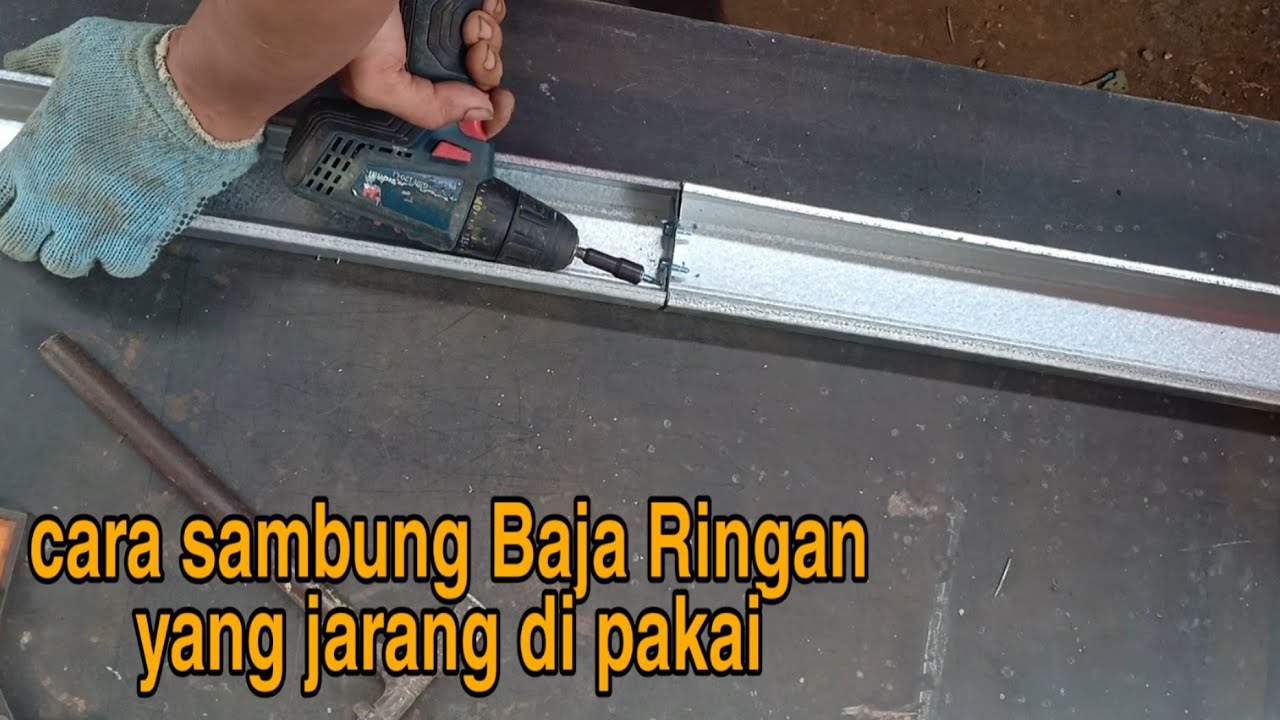 3 способа соединения CNP LIGHT STEEL по методу WELDER TASIK
