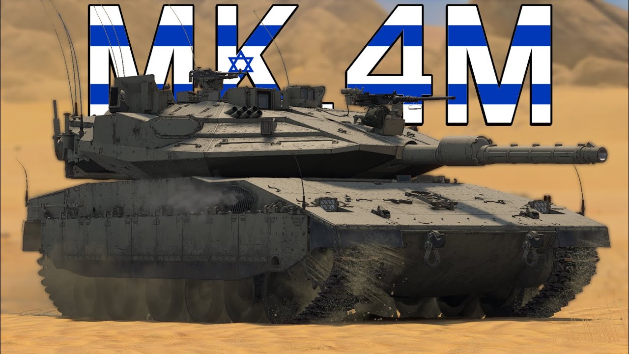Everything Balanced MBT Without Front ArmorㅣWar Thunder Merkava Mk.4MㅣUHQ 4K