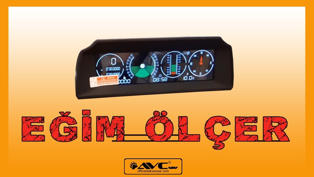 AVC 4X4 - EĞİM ÖLÇER