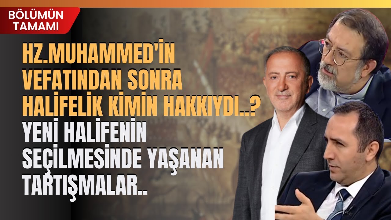 Hz.Muhammed'in Vefatından Sonra Halifelik Kimin Hakkıydı..?