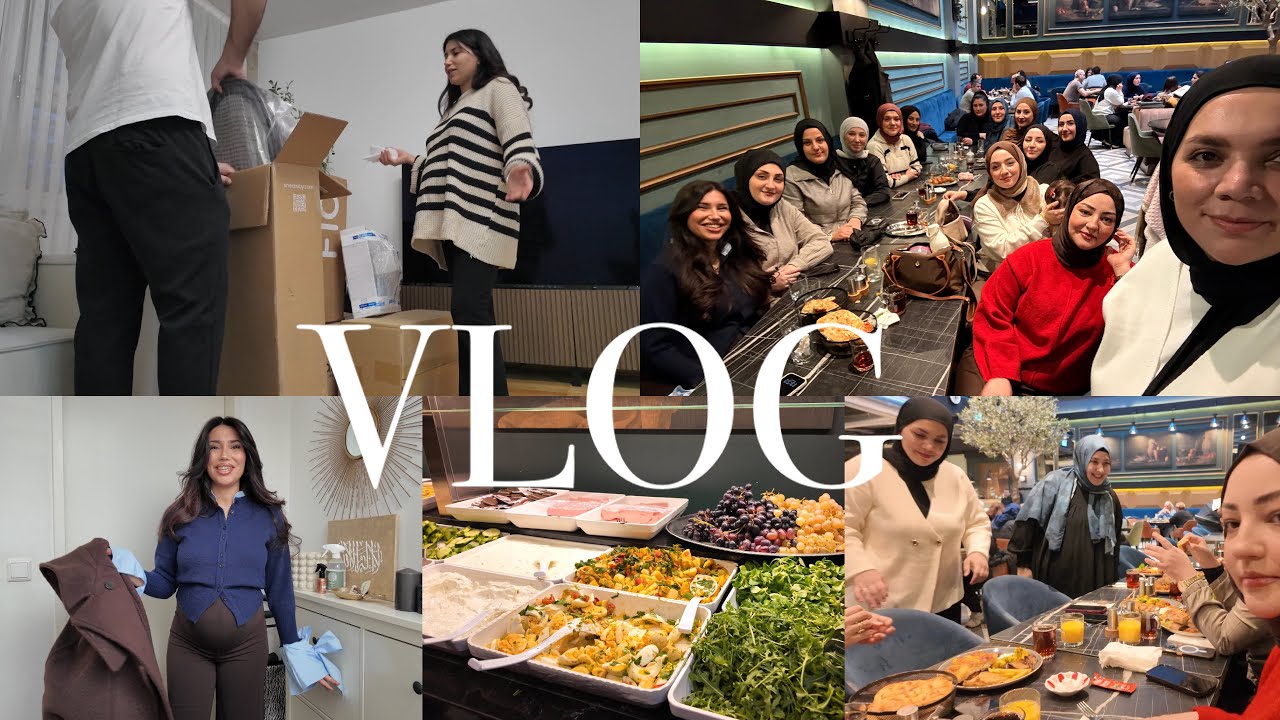 15 KİŞİLİK KAHVALTI BULUŞMASI😍BEBEĞİMİZİN BEBEK ARABASI GELDİ👼🏻ANEX FLO🤎ACTİON ALIŞVERİŞİM🛍️ - VLOG