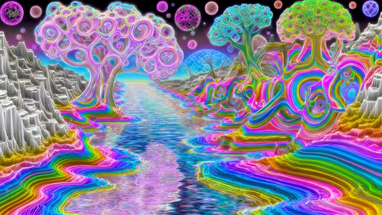 Trippy Psytrance Experience 🍄 Psychedelic Fantasy World | Hallucination Mix 2026