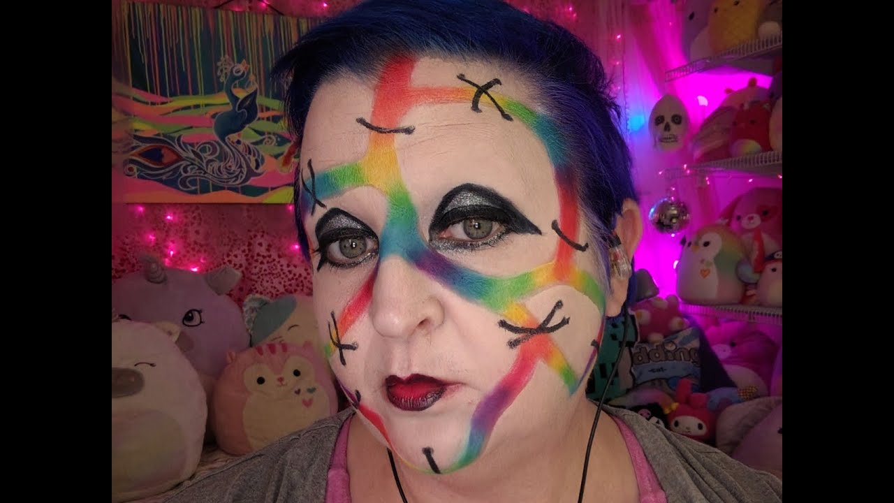 Broken Doll Makeup Time Lapse (no sound)