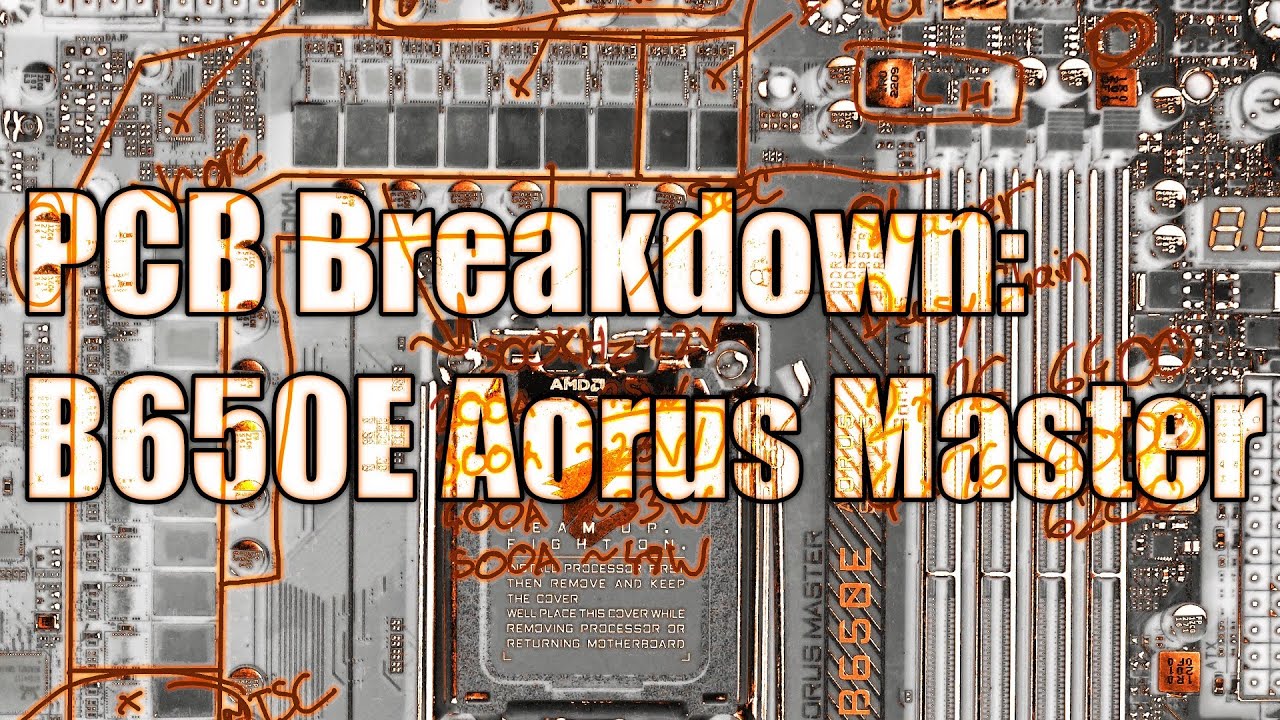 mobo PCB Breakdown: Gigabyte B650E Aorus Master