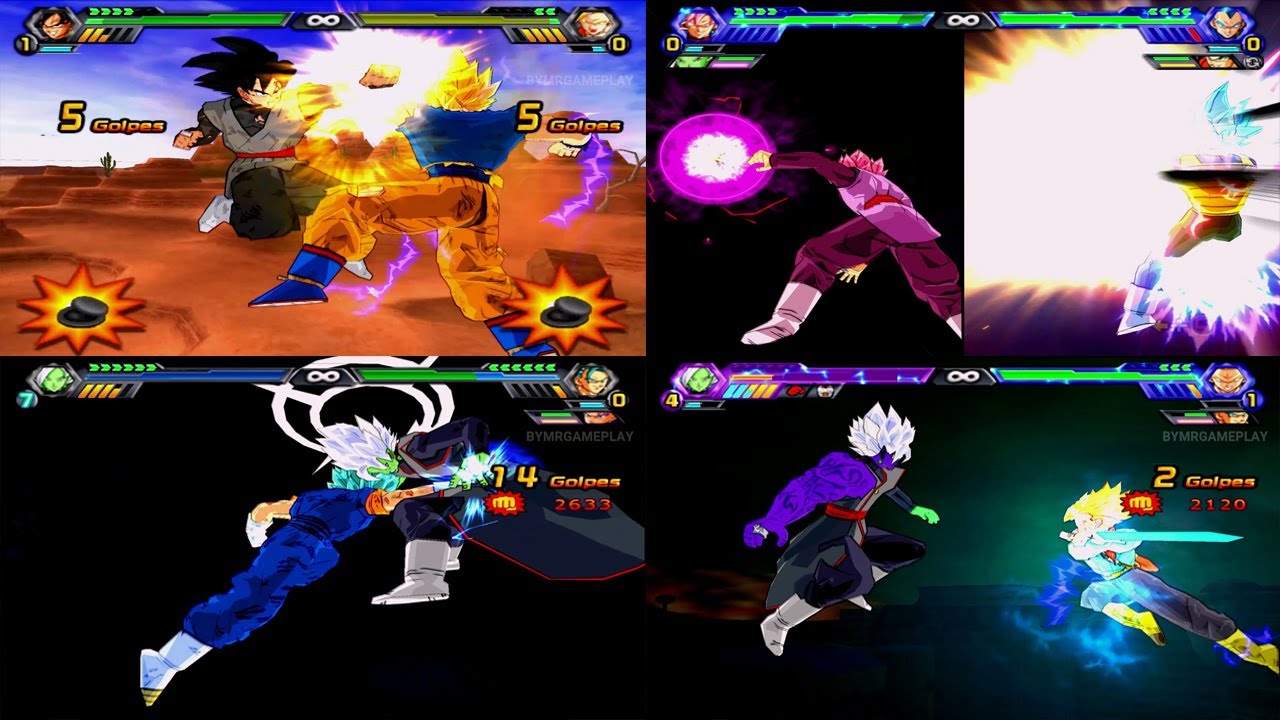 💥Choque de Poderes SAGA DE BLACK GOKU Dragon Ball Z Budokai Tenkaichi 3