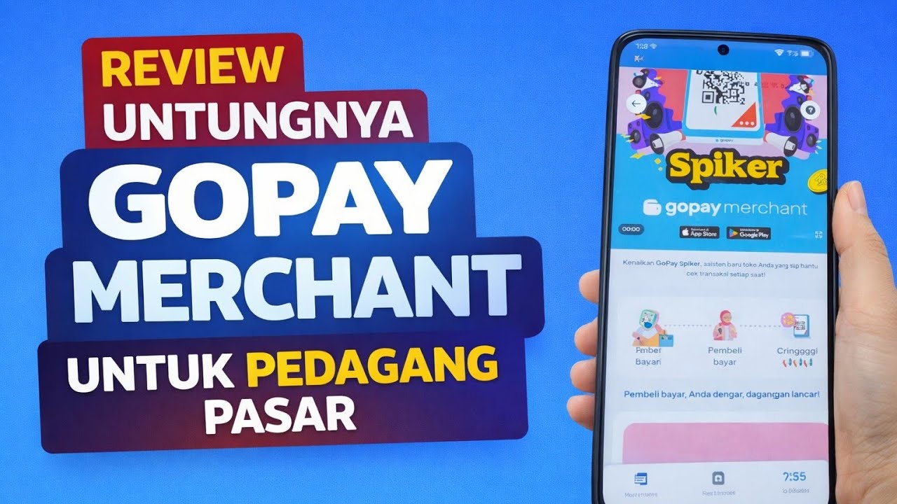 Gopay Merchant untuk Pedagang Pasar