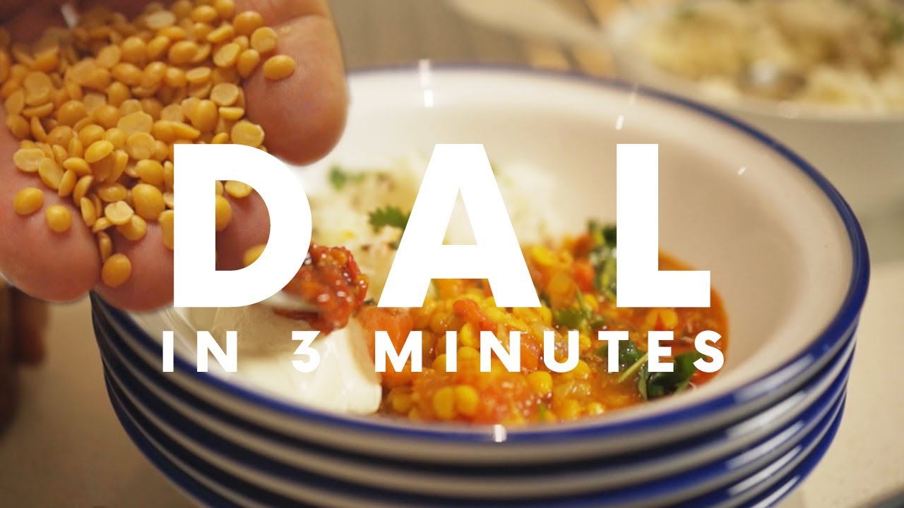 HOW TO MAKE Dal in 3 MINS at HOME | MASTERCHEF'S SIMON TOOHEY I Simple easy Food I Sustainable India