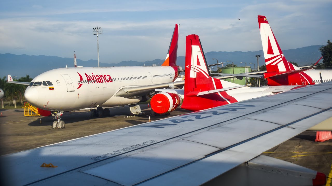 Aterrizaje en CALI (CLO) | Avianca Airbus A319-115 | Aeropuerto Alfonso Bonilla Aragón | HD