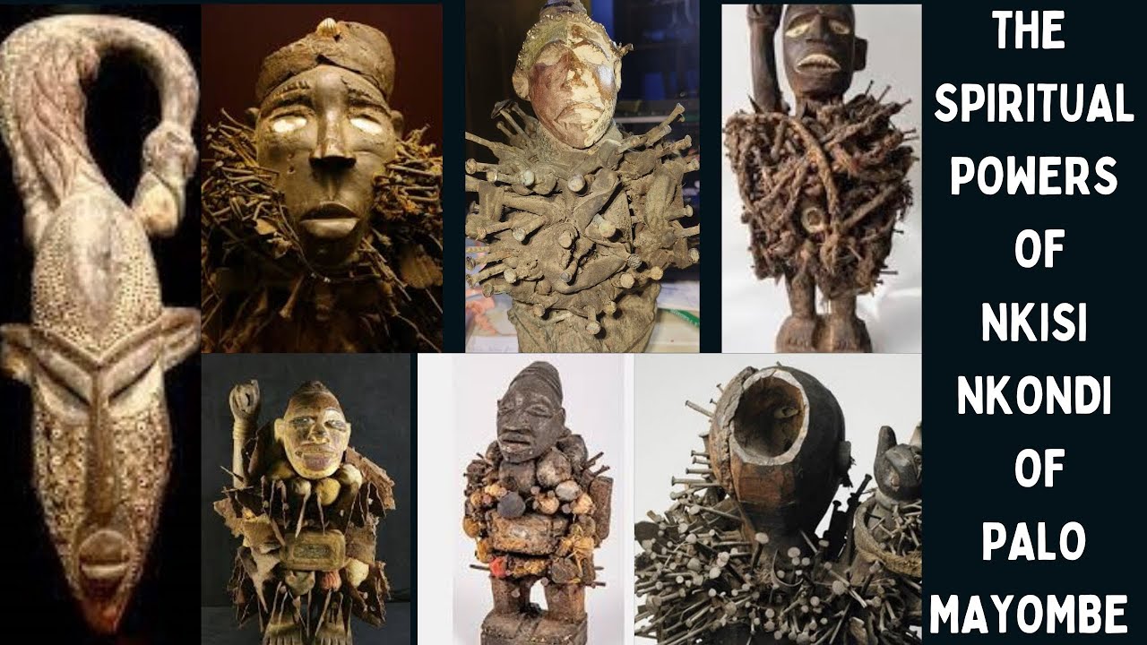 The Spiritual Powers of Nkisi Nkondi  of  Palo Mayombe  aka  Spirit Hunter.