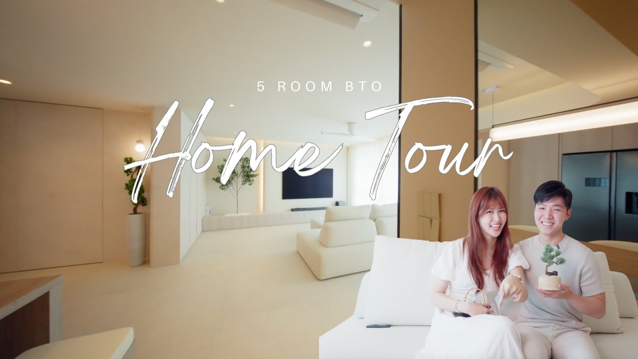 Our Dream 5-Room BTO House Tour | Calm, Minimal Home + Reno Cost