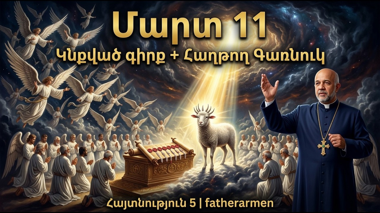 Մարտ 11 - Հայտնության Գիրք - կնքված գիրքը և հաղթող գառնուկը
