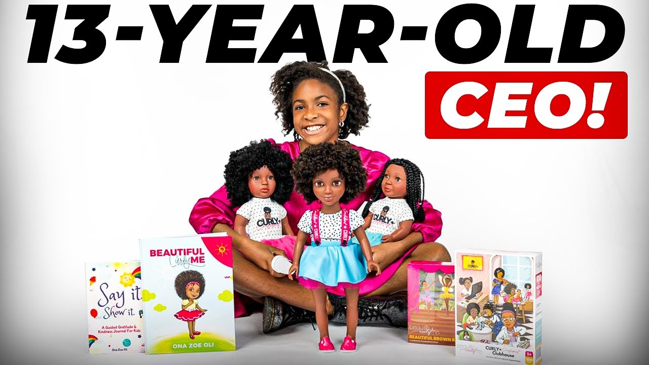 Познакомьтесь с 13-летней девочкой-генеральным директором, создающей куклы, которые расширяют воз...