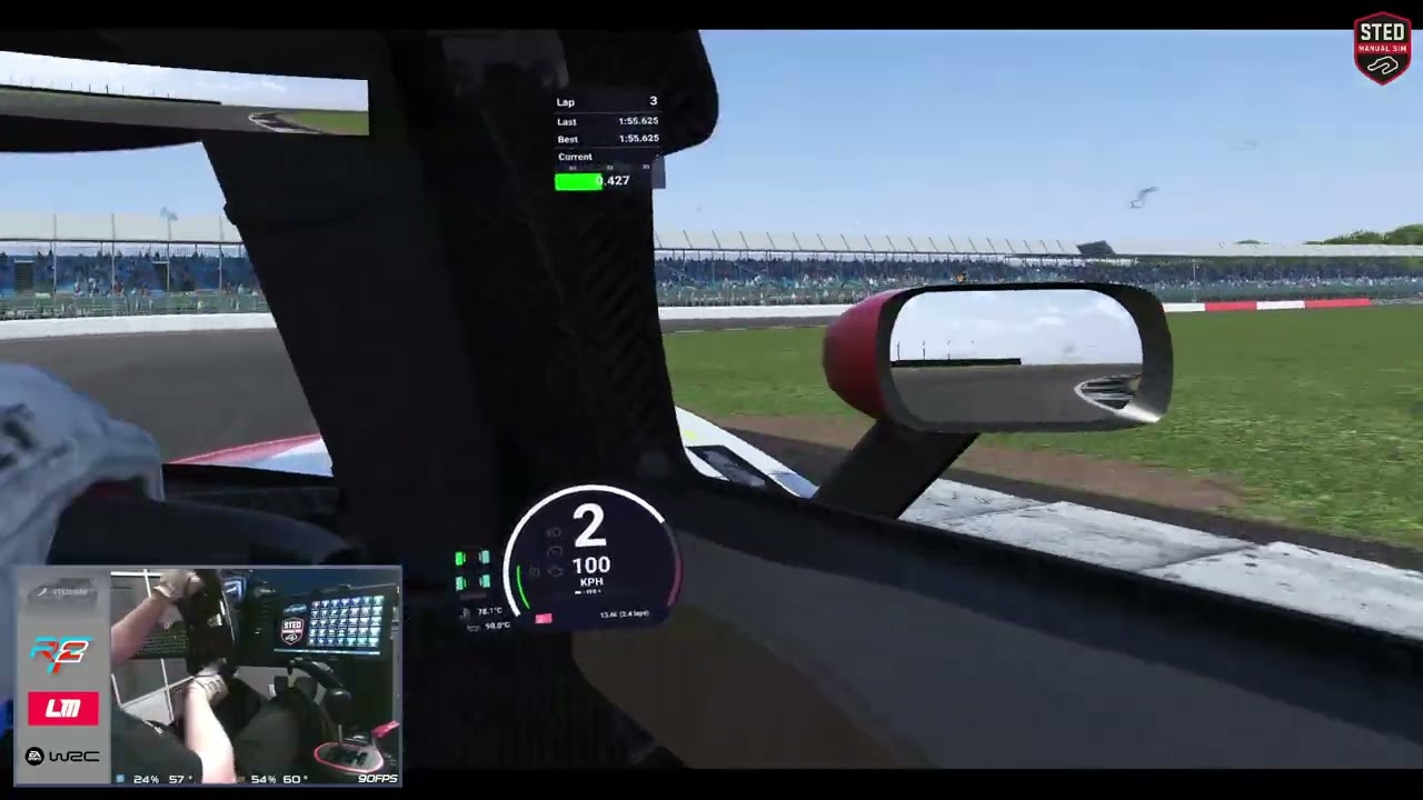[Le Mans Ultimate] Sim Racing - Online race LMP3@Silverstone - Fanatec CSL DD