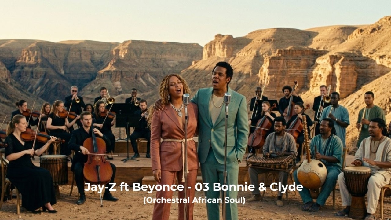 Jay Z ft  Beyonce  03 Bonnie & Clyde (Orchestral African Soul)