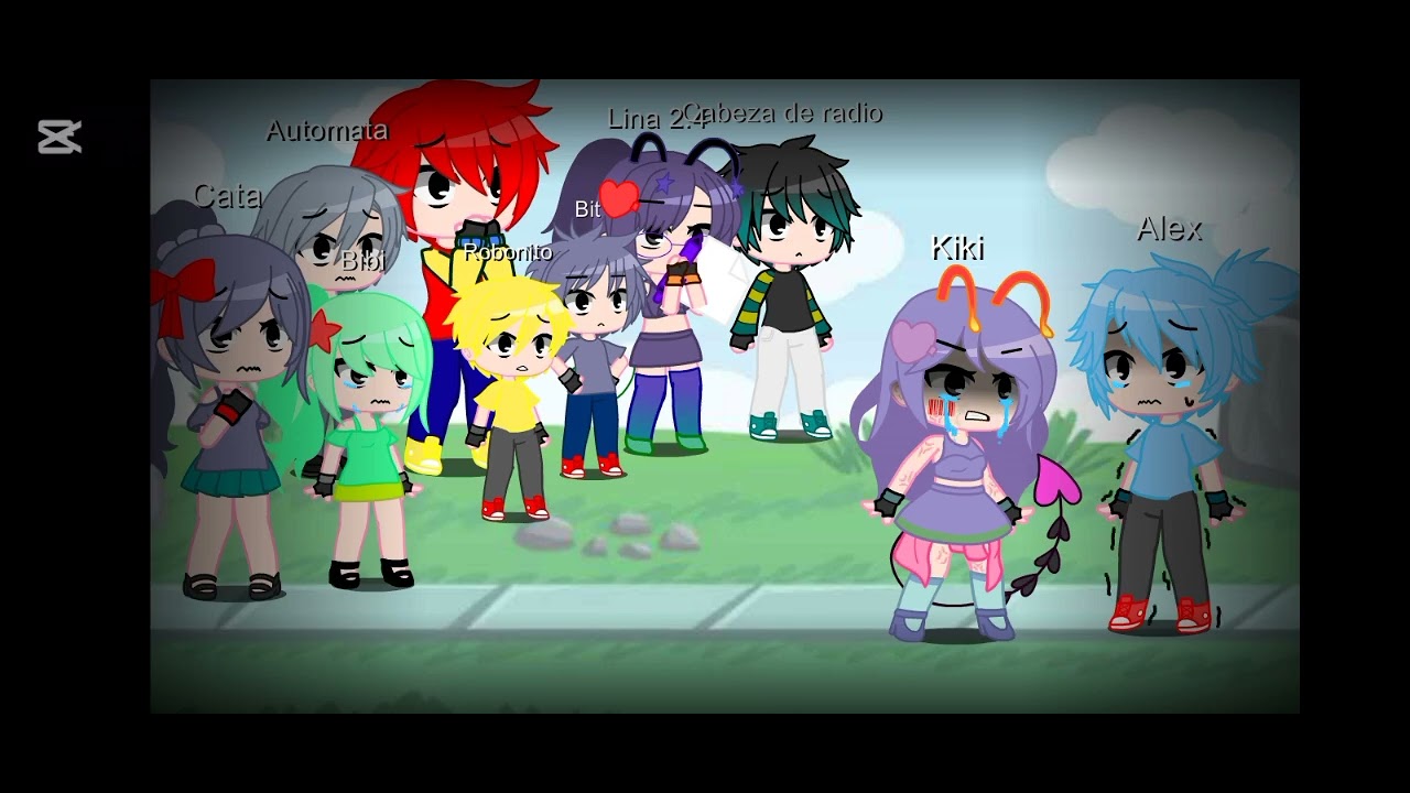 La venganza de kiki parte 1 #capcut #pakapaka #robotia #gacha #edit 