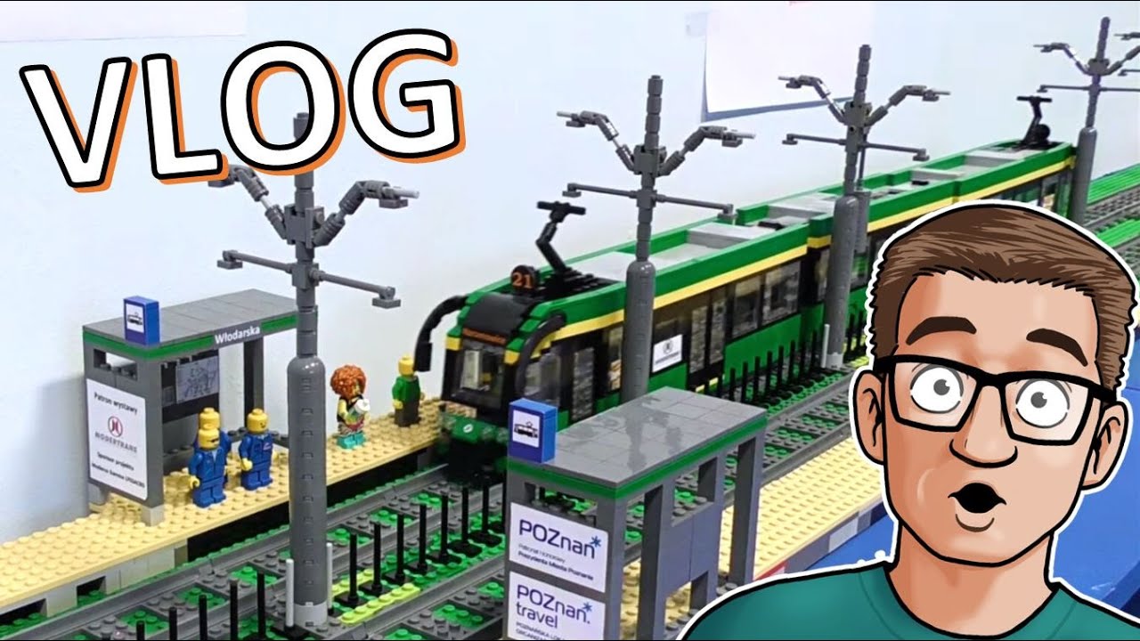 Poznań w miniaturze z klocków LEGO / VLOG Z WYSTAWY