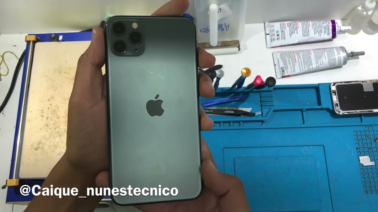 Troca apenas do vidro iPhone 11 Pro Max