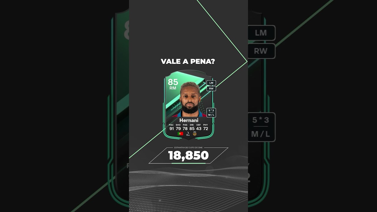 Hernani Funda&ccedil;&atilde;o 85 DME Vale a Pena? EA FC 24 Ultimate Team #shorts #ultimateteam #eafc24