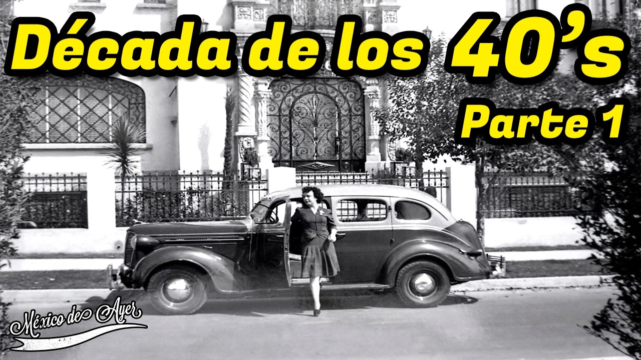 La Década de los 40 en CDMX: Nostalgia y Modernidad